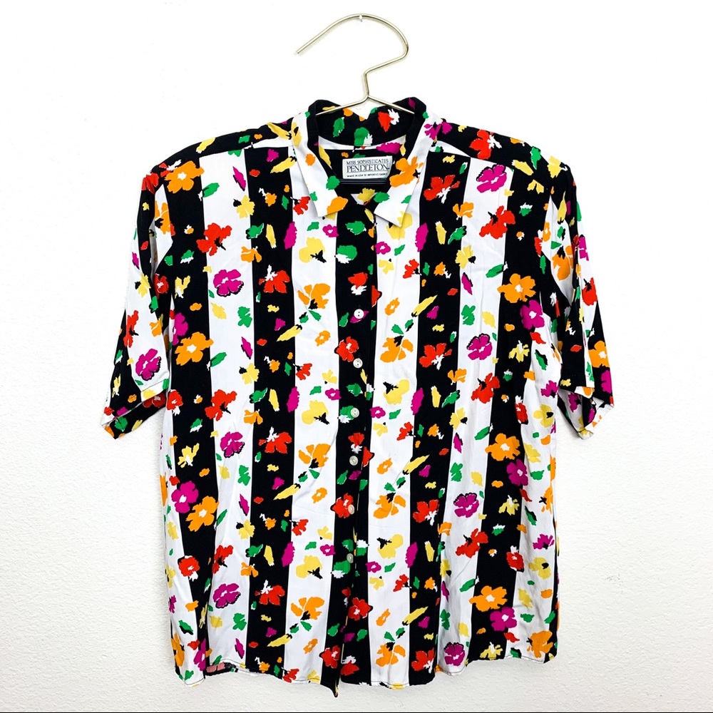 Miss Sophisticates by Pendleton Vintage Blouse
